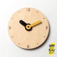 ราคา WHPH Shop นาฬิกาติดผนัง มินิมอล นาฬิกาแขวนผนัง นาฬิกาไม้ งานส่งออก ขายบน Amazon (17696916431)