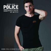 ราคา Police Bodysize เสื้อยืดคอกลม ทรง Slim fit พอดีตัว สีขาวดำเทา ใส่ได้ทั้งผู้ชาย ผู้หญิง (20224458201)