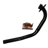 ราคา คอท่อไอเสีย ท่อหน้า CBR150 รุ่นคาร์บู เดิม สีดำ เทียม (12494624163)