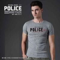 ราคา Police Bodysize เสื้อยืดคอกลม ทรง Slim fit พอดีตัว สีขาวดำเทา ใส่ได้ทั้งผู้ชาย ผู้หญิง (20224458199)