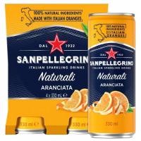 ราคา San Pellegrino Fruit Beverage Aranciata 330 ml น้ำผลไม้อัดแก๊สธรรมชาติ รสส้ม ซานเพลิกริโน่ ขนาด 330ml 4 กระป๋อง (10414253794)