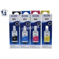 ราคา Epson 664 Bk C M Y เติมได้ทุกรุ่น หมึกพรีเมี่ยม เกรดเอ (19109359170)