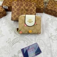 ราคา กระเป๋าสตางค์สำหรับผู้หญิง 2 พับ 1 ซิปขนาด 4 5 นิ้วใบเล็กพร้อมส่งมีหลายสีสำหรับผู้หญิงจ้า (24471080978)