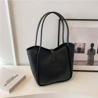 ราคา ทันสมัย หลากหลาย ลำลอง Commuter ผู้หญิง Tote Bag 2023 PU สไตล์ใหม่ หนัง นุ่ม Surface ซิป ปิดสีทึบ (22983971152)