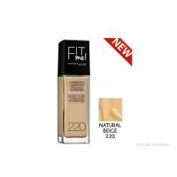 ราคา เมย์เบลลีน ฟิตมี ครีมรองพื้น 30 มล หัวปั๊ม 220 Maybelline Fit me Matte Poreless Foundation 30 ml (24447820487)