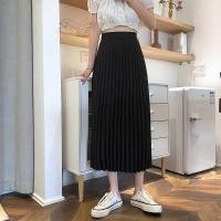 ราคา กระโปรงนักศึกษาพลีท สีดำจีบแน่นๆ ความยาว 22 24 นิ้ว งานนุ่มดี ใส่สบาย (18220447769)