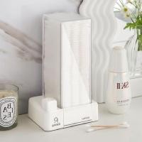 ราคา ฟรีแผ่นกาว กล่องใส่สำลี ที่กดสำลี กล่องใส่สำลีแบบแผ่น เพียงแค่กด ออกอัตโนมัติ ป้องกันฝุ่น กล่องเก็บสำลีเช็ดหน้า (16080477645)