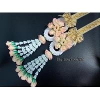 ราคา พวงมาลัยคล้องคอนาค พวงมาลัยงานบวช ได้ 1 พวงค่ะ (19153539380)