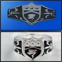 ราคา แหวนวองโกเล่ริง Vongola Ring นภาวายุพิรุณอรุณอัศนีเมฆาสายหมอก Reborn รีบอร์น แบบแยกวง (21765783665)