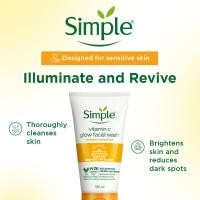 ราคา Simple Vitamin C Face Wash 150ml (23282272136)