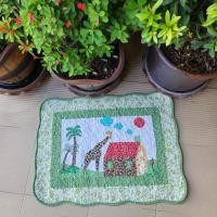 ราคา พรมเช็ดเท้า ผ้าเช็ดเท้าวินเทจ ขนาด50 70ซม ผืนใหญ่ (16941049959)