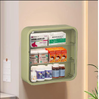 ราคา Gratz MALL กล่องยาขนาดใหญ่ในครัวเรือน กล่องยาสามัญ ตู้เวชภัณฑ์ ตู้ใส่ยา ชุดปฐมพยาบาล ตู้ยาสามัญประจำบ้าน (24469797203)