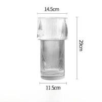 ราคา กระถางแก้วแบบตั้ง กระถางดอกไม้สด กระถางดอกไม้แห้ง ตกแต่งห้องนั่งเล่น ตกแต่งโต๊ะทานอาหาร ตกแต่งห้องนอน ตกแต่งโต๊ะทำงาน กระถางแก้วแบบตั้ง (22939622438)