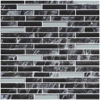 ราคา COTTO กระเบื้องโมเสคแก้ว GL PEDRA II BLACK 12X12 PM 1 แผ่น (24399948692)