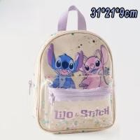 ราคา กระเป๋าเป้สะพายหลังผ้าขนสัตว์ลายการ์ตูน Stitch ของ Disney สำหรับเด็ก 12 แบบ กระเป๋าเป้สะพายหลังแบบลำลองสำหรับนักเรียน (23885400741)