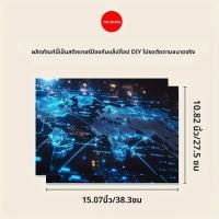 ราคา DIY สติกเกอร์ป้องกันศิลปะป้องกันรอยขีดข่วนทนทาน 2 ชิ้นแผนที่โลกซองใส่แล็ปท็อปไม่ใช้ซ้ำได้สติ๊กเกอร์ตาราง (24563658327)