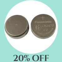 ราคา 2025 Original Panasonic CR2477 battery Car key remote control battery Sensor high temperature resistant coin cell battery (24328729695)