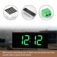 ราคา AT89C2051 6 Digital LED Display Electronic Clock DIY Kit Receiver for Flux (23057299504)