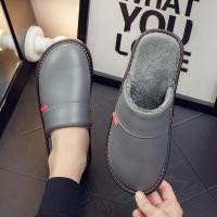 ราคา รองเท้าแตะผ้าฝ้ายกันน้ำกันลื่นสำหรับใส่ในบ้านสำหรับผู้ชายและผู้หญิง รองเท้าแตะพื้นหนา สีดำ รองเท้าแตะผู้หญิง รองเท้าแตะผู้ชาย ฤดูใบไม้ร่วง ฤดูหนาว (21097044559)