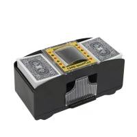 ราคา เครื่องสับไพ่โป๊กเกอร์อัตโนมัติ เครื่องสับไพ่โป๊กเกอร์ไฟฟ้าที่ใช้แบตเตอรี่ถือการ์ด 1 2 สํารับสีดําเพื่อความบันเทิงในงานปาร์ตี้ (24199961875)