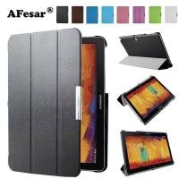 ราคา สำหรับSamsung Galaxy Note 10 1 2014 ฉบับSM P600 P601 P605 อัลตร้าสลิมยืนปกหนังสือกรณีสมาร์ทกรณีอัตโนมัตินอน (453305271)