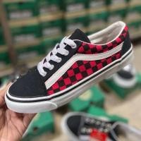 ราคา รองเท้าผ้าใบ แบรนด์ มาแชร์ สี ดำ หมากรุกเทา หมากรุกแดง หมากรุกขาว ไซส์ 37 43 งานพร้อมกล่อง (20498004594)