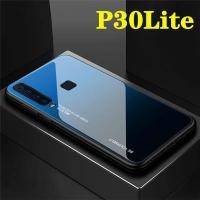 ราคา ส่งจากไทย Fashion Case Huawei P30 Lite เคสหัวเว่ย สำหรับ Huawei P30Lite เคสกระจกสองสี เคสเงาไล่สี ขอบนิ่ม TPU CASE สินค้าใหม่ Huawei P30lite Case (756618139)