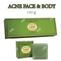 ราคา แพ็ค 3 ก้อน สบู่แอคเน่เฟส บอดี้ อโรมาเธอราปี มาดามเฮง Madame heng ance face body (23589879594)