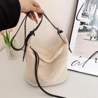 ราคา พร้อมส่ง กระเป๋าสะพายไหล่สําหรับผู้หญิง กระเป๋าสาน สไตล์วินเทจคลาสสิค แฟชั่นฤดูใบไม้ผลิง านดีมาก แฟชั่นมาใหม่ (24443357639)