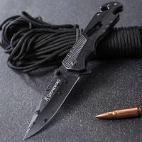 ราคา BROWNING ZD21 Compact Folding Camping Hiking Knife with Glass Breaker Durable Outdoor Pocket Knife (22846788535)