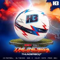 ราคา H3 ลูกฟุตบอลหนังเย็บ H3 เบอร์ 5 รุ่น THUNDER ทนทาน ราคาถูก ของแท้100 (23927809860)