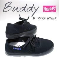 ราคา Buddy B 102A รองเท้าผ้าใบสุภาพสตรี Basic Canvas Shoes (21418984765)