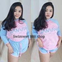 ราคา ชุดว่ายน้ำ สาวอวบแฟชั่นผ้าสกูบ้า กก (21554446550)