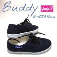ราคา Buddy B 102A รองเท้าผ้าใบสุภาพสตรี Basic Canvas Shoes (21418984764)