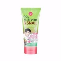 ราคา karmart Aloe Vera Snail Serum Soothing Gel 300g Cathy Doll เซรั่มสเนล ว่านหาง ดูแลหน้า ตัว ในหนึ่งเดียว (9256887)