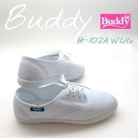 ราคา Buddy B 102A รองเท้าผ้าใบสุภาพสตรี Basic Canvas Shoes (21418984766)