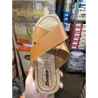 ราคา Bata บาจา รองเท้าแตะ รองเท้าส้นแบน รองเท้าแตะแบบหนีบ แตะบาจา รองเท้าฮิต สีน้ำตาล (24348412462)