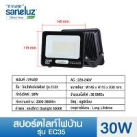 ราคา Saneluz สปอตไลท์ไฟบ้าน LED 50W 100W 150W 200W แสงสีขาว Daylight 6500K สปอร์ตไลท์ ฟลัดไลท์ Spotlight Floodlight แอลอีดี ใช้ไฟบ้าน 220V led VNFS (24565106022)