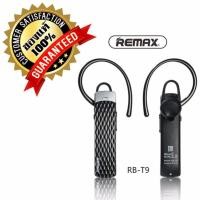 ราคา รุ่นขายดีสุดๆ ใช้งานดีมาก หูฟังบลูทูธ REMAX RB T9 มีให้เลือก 3 สี สีดำ สีขาว สีชมพู ของแท้ 100 ใช้ได้กับมือถือทุกรุ่นทุกยี่ห้อ Bluetooth HD Voice Small talk รุ่น T9 (436454606)