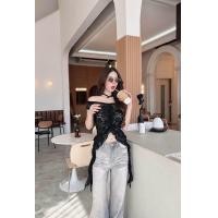 ราคา เสื้อแมงกระพรุน ทรงเปิดไหล่ ผ้าลูกไม้ สวยแบบลงตัวมาก (23362543864)