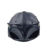 ราคา UIODF บุคลิกภาพที่ดี แว่นกันแดดหมวกแก็ป หนังพียู หล่อสุดเท่ หมวกแว่นตานักบิน แฟชั่นสำหรับผู้หญิง เสื้อผ้าแนวสตรีท หมวกยอดแหลม สำหรับผู้ชาย (23805655535)