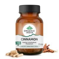 ราคา อบเชยลังกาออร์แกนิค Organic India Ceylon Cinnamon 60 แคปซูล (23804592644)