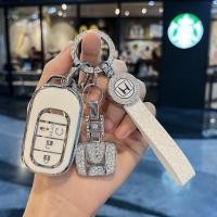 ราคา พวงกุญแจหนังสำหรับ Honda City Hrv Crv Gen 6 Accord Civic Fe เคสกุญแจ Honda อุปกรณ์เสริมรถยนต์ ปลอกกุญแจ Honda (21916033409)