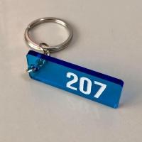 ราคา พวงกุญแจอะคริลิคสีโปร่งแสง candy tone ขนาด 2x5cm แจ้งเลขในแชท (21485893714)