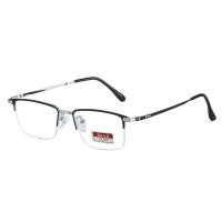 ราคา เลนส์แก้วแท้ แว่นสายตายาวธุรกิจสำหรับผู้ชายแว่นอ่านหนังสือน้ำหนักเบาป้องกันสีน้ำเงินพร้อมแว่นสายตายาวคริสตัลเกรด100 150 200 250 300 350 400 (17782610127)