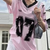 ราคา เสื้อยืดลายโบว์และตัวเลขสำหรับผู้หญิงในฤดูร้อน (22917164502)