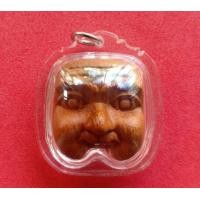 ราคา หน้ากากพรานบุญ พ่อท่านผ่อง วัดแจ้ง พัทลุง ทำจากไม้ยอ พร้อมเลี่ยม (12490975731)