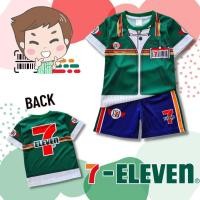 ราคา 7 11 2 เสื้อผ้าเด็ก ชุดเด็กแฟชั่น ชุดอาชีพเด็ก ชุดเด็กลายการ์ตูน เนื้อผ้าไมโครเกรดA เสื้อแขนสั้น กางเกงขาสั้น ลายพนักงานเซเว่น (16831070424)