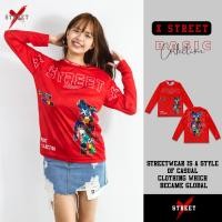 ราคา เสื้อยืดแขนยาว หมีเบสิค XSTREET TeddyBear Basic เสื้อยืดคอกลมแขนยาวพิมพ์ลาย ผ้าไมโครฯระบายอากาศดี (24438832539)