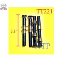 ราคา สลักประตู บูชทองเหลือง TOYOTA HILUX 1983 2003 แกน หมุด บานพับประตู 1997 1998 โตโยต้า หลายรุ่น ที่ขนาดเท่ากัน พัฒนสินอะไหล่ (13153445595)